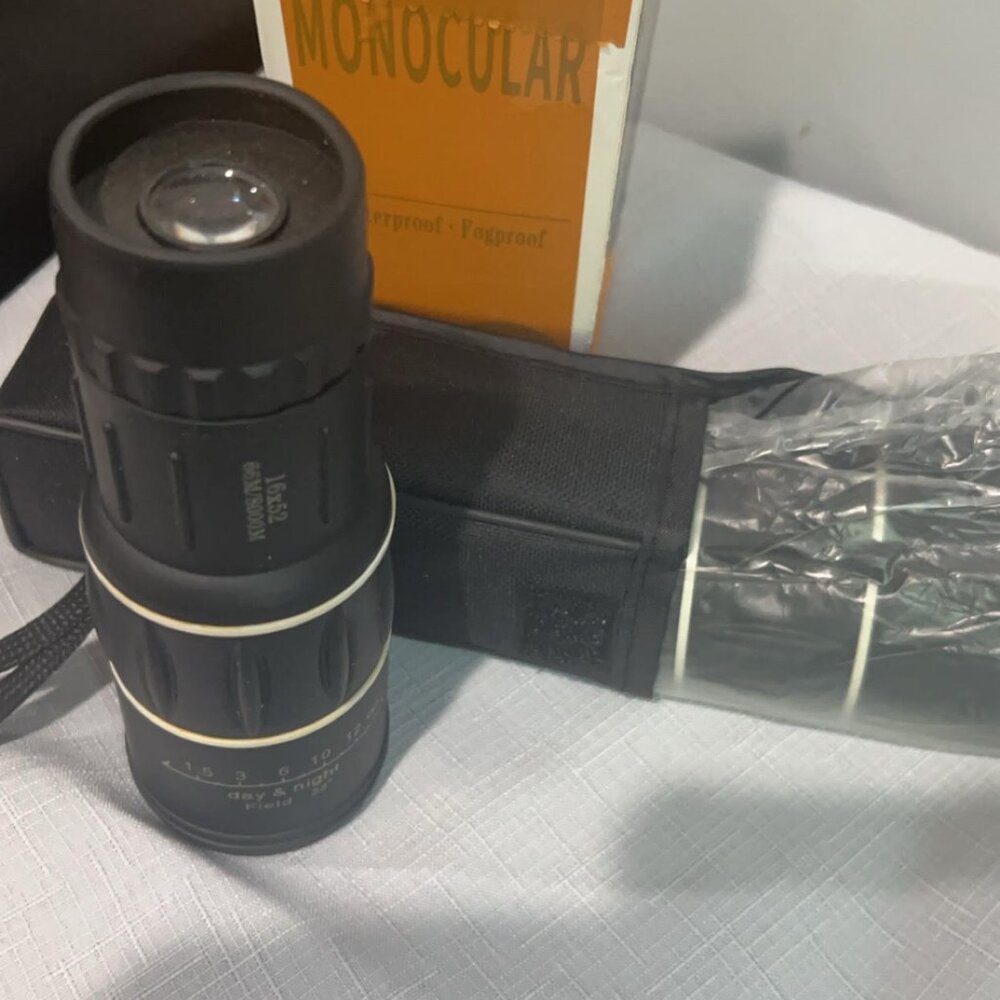 BRAND NEW 16x52 Dual Focus Monocular Telescope Spotting Scope Angel Survival NIB